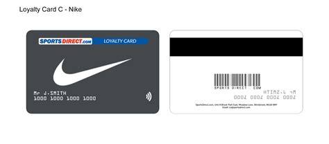 Nike loyalty card